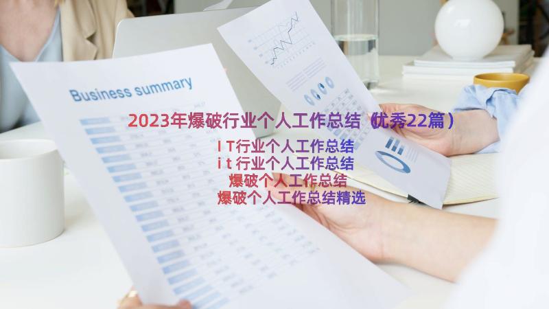 2023年爆破行业个人工作总结（优秀22篇）