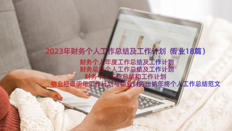 2023年财务个人工作总结及工作计划（专业18篇）