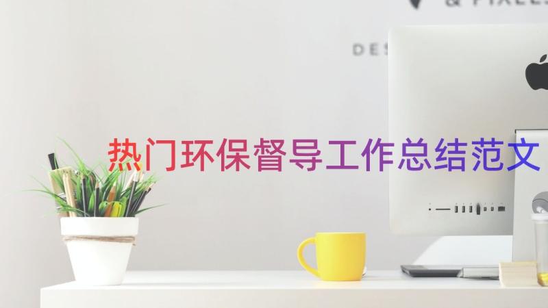 热门环保督导工作总结范文（18篇）