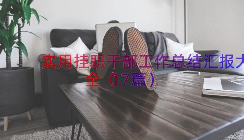 实用挂职干部工作总结汇报大全（17篇）