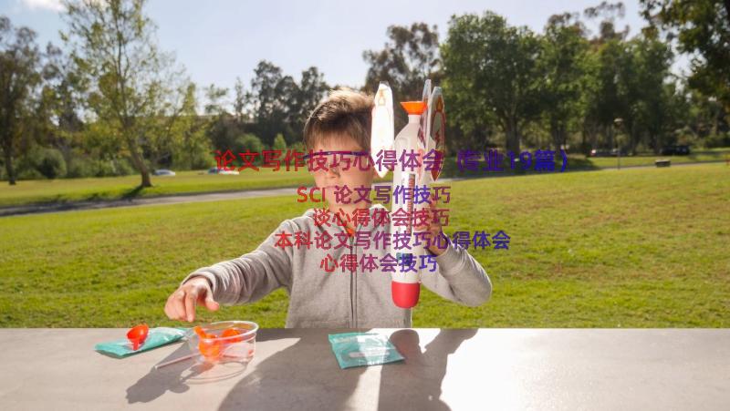 论文写作技巧心得体会（专业19篇）