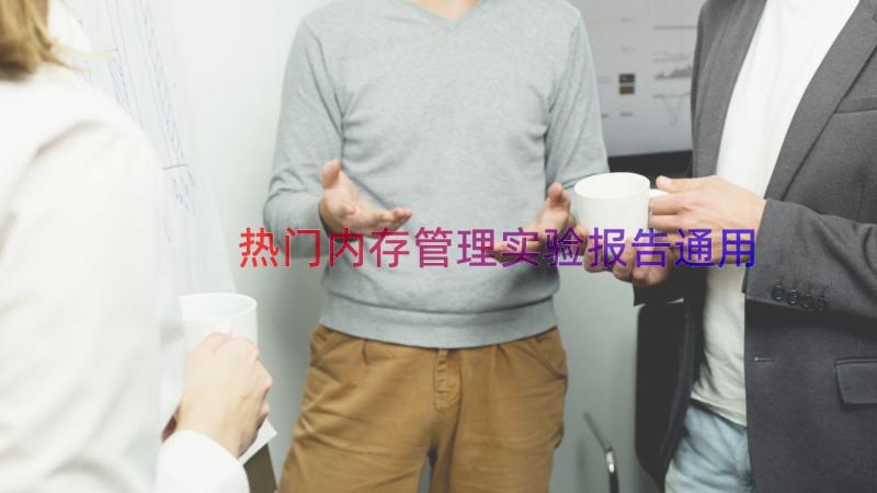 热门内存管理实验报告（通用19篇）