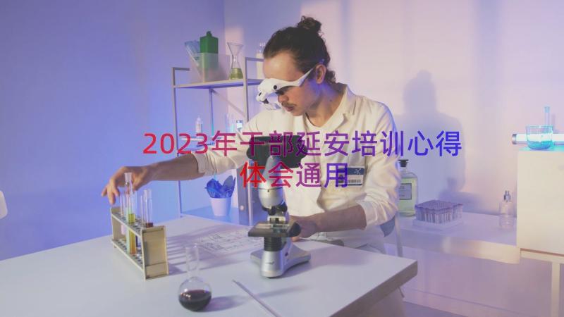 2023年干部延安培训心得体会（通用15篇）