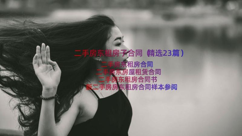 二手房东租房子合同（精选23篇）