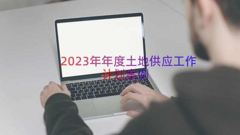 2023年年度土地供应工作计划（案例12篇）