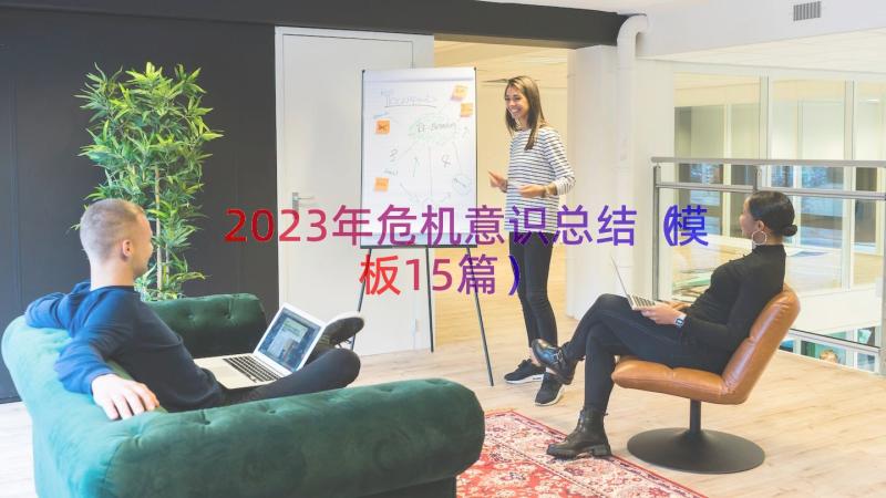 2023年危机意识总结（模板15篇）