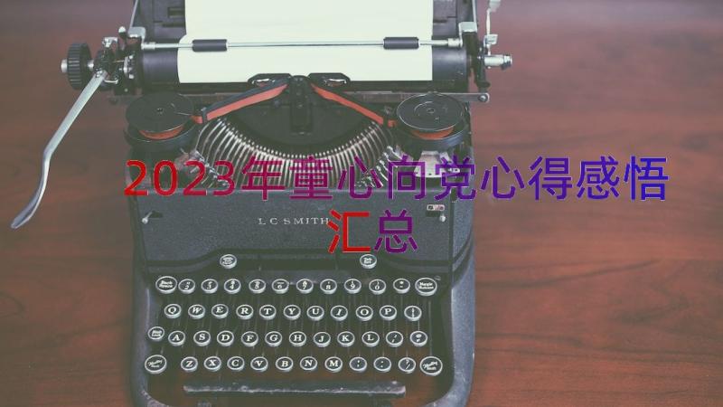 2023年童心向党心得感悟（汇总15篇）