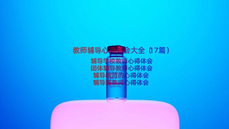 教师辅导心得体会大全（17篇）