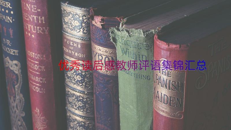 优秀读后感教师评语集锦（汇总17篇）