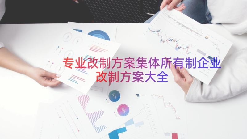 专业改制方案集体所有制企业改制方案大全（19篇）