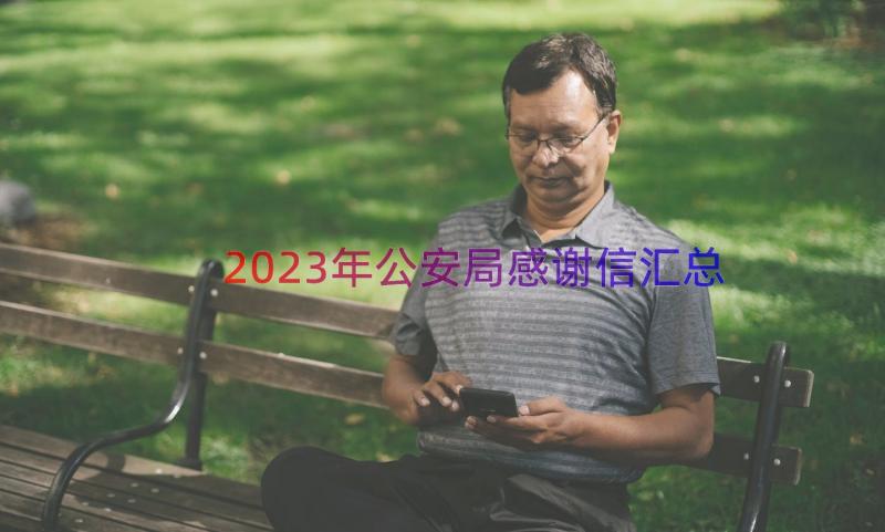 2023年公安局感谢信（汇总15篇）