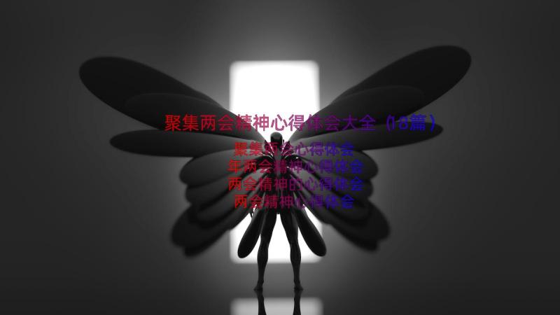 聚集两会精神心得体会大全（18篇）