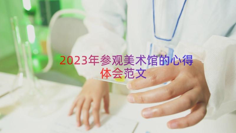 2023年参观美术馆的心得体会范文（12篇）