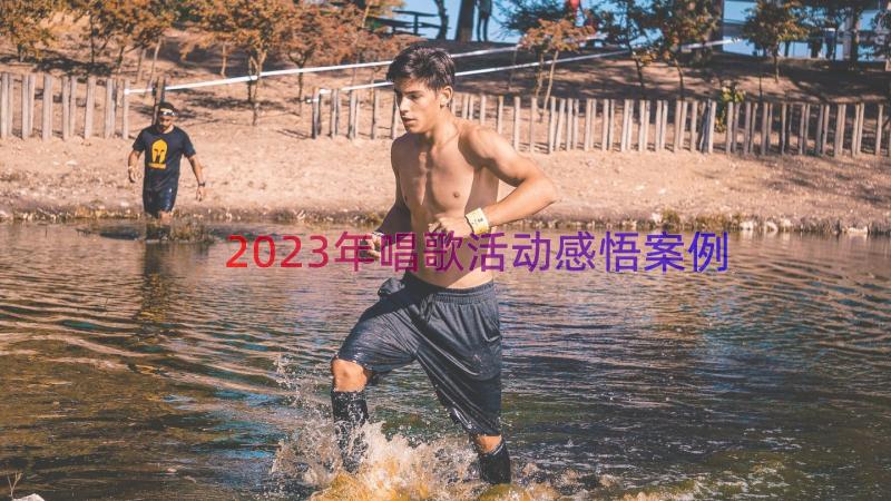 2023年唱歌活动感悟（案例14篇）