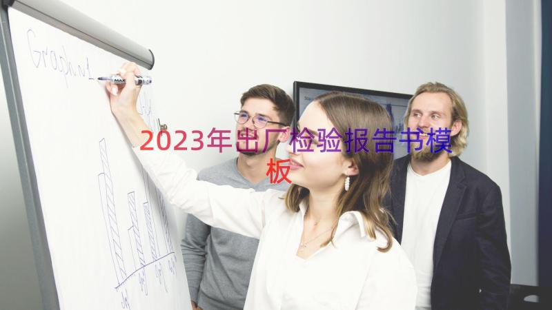 2023年出厂检验报告书（模板14篇）