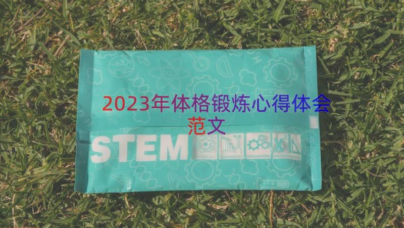 2023年体格锻炼心得体会范文（16篇）