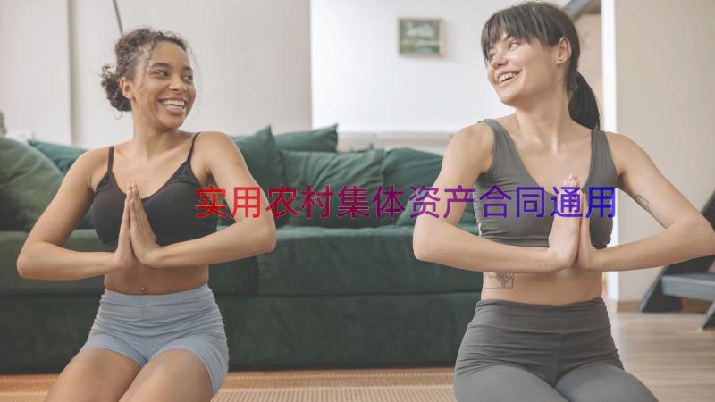 实用农村集体资产合同（通用13篇）