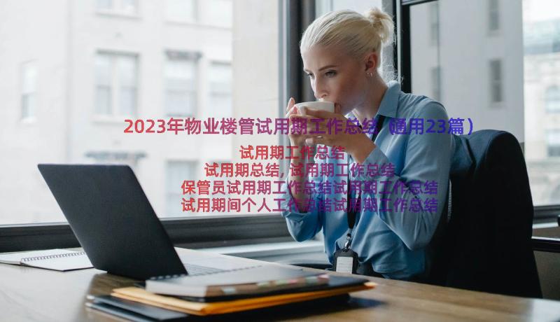 2023年物业楼管试用期工作总结（通用23篇）