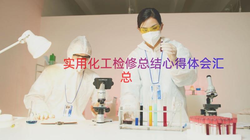 实用化工检修总结心得体会（汇总14篇）