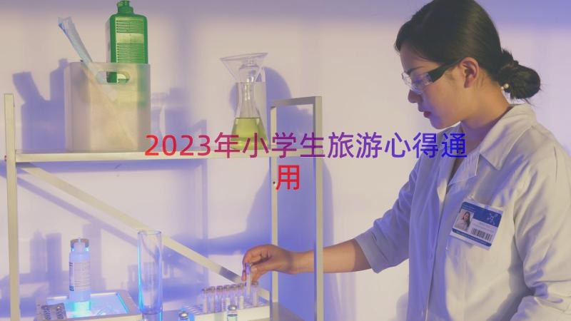 2023年小学生旅游心得（通用15篇）