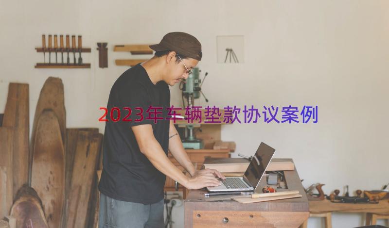 2023年车辆垫款协议（案例18篇）