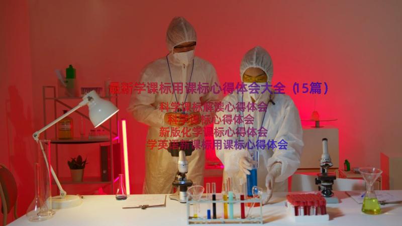 最新学课标用课标心得体会大全（15篇）