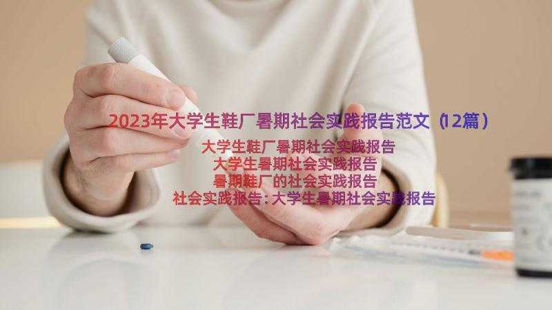 2023年大学生鞋厂暑期社会实践报告范文（12篇）