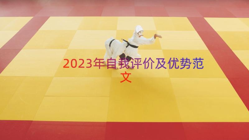 2023年自我评价及优势范文（15篇）