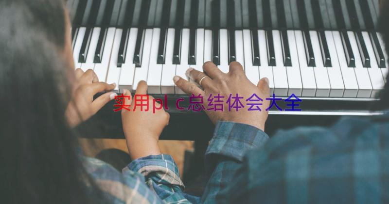 实用plc总结体会大全（14篇）