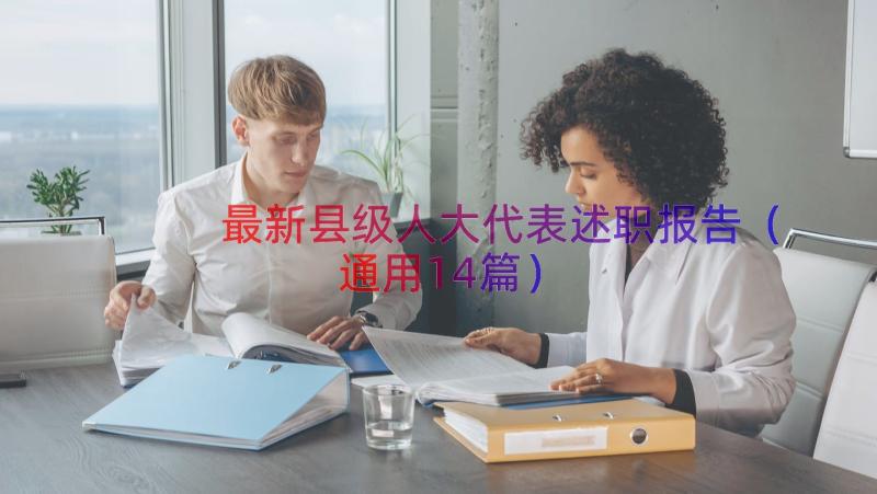 最新县级人大代表述职报告（通用14篇）