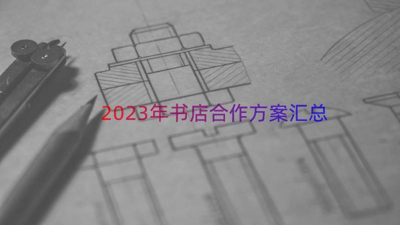 2023年书店合作方案（汇总12篇）