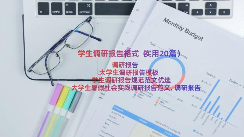 学生调研报告格式（实用20篇）