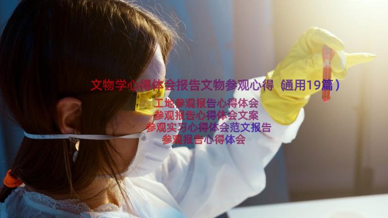 文物学心得体会报告文物参观心得（通用19篇）