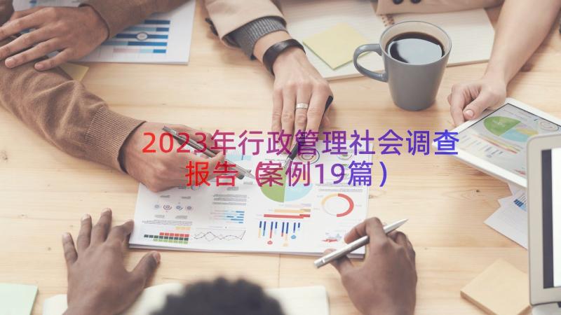 2023年行政管理社会调查报告（案例19篇）