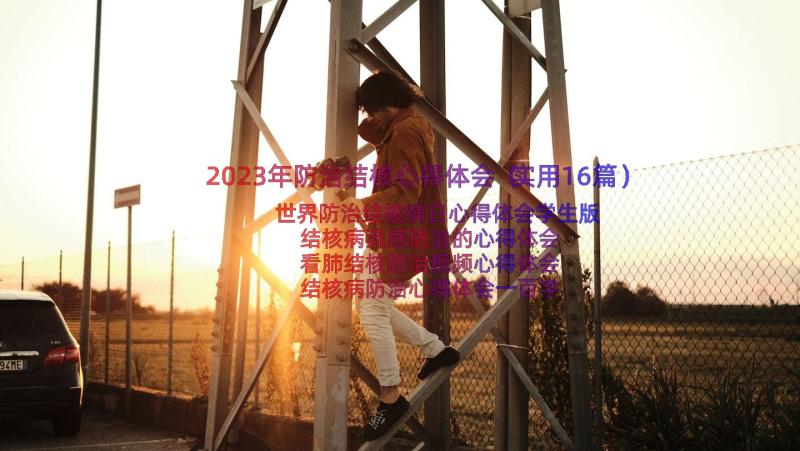 2023年防治结核心得体会（实用16篇）