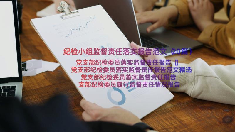 纪检小组监督责任落实报告范文（20篇）