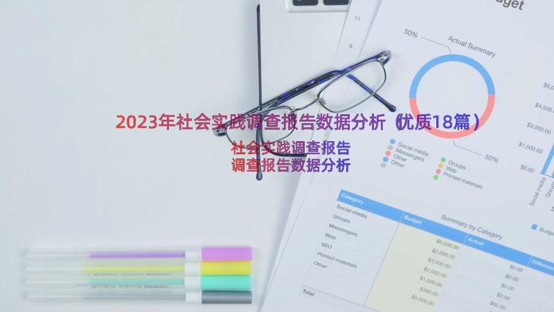 2023年社会实践调查报告数据分析（优质18篇）