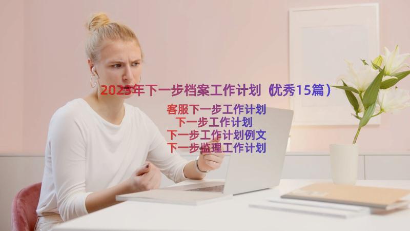 2023年下一步档案工作计划（优秀15篇）