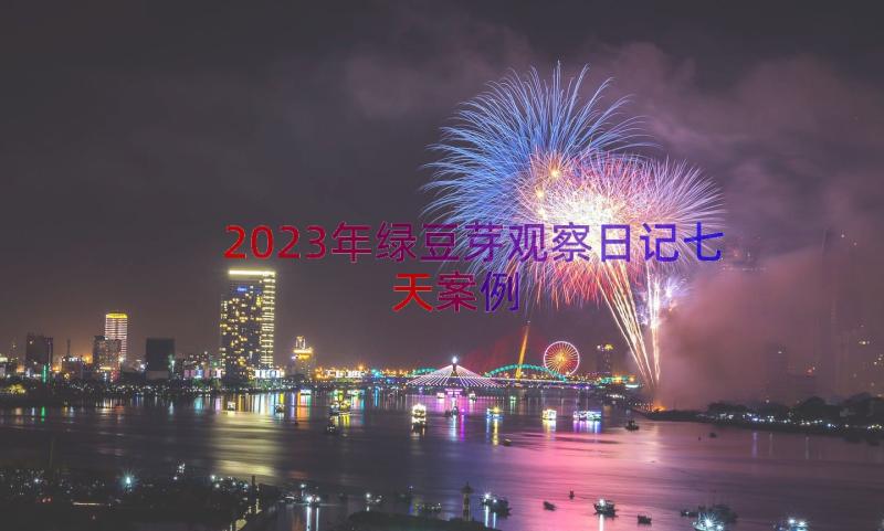 2023年绿豆芽观察日记七天（案例21篇）