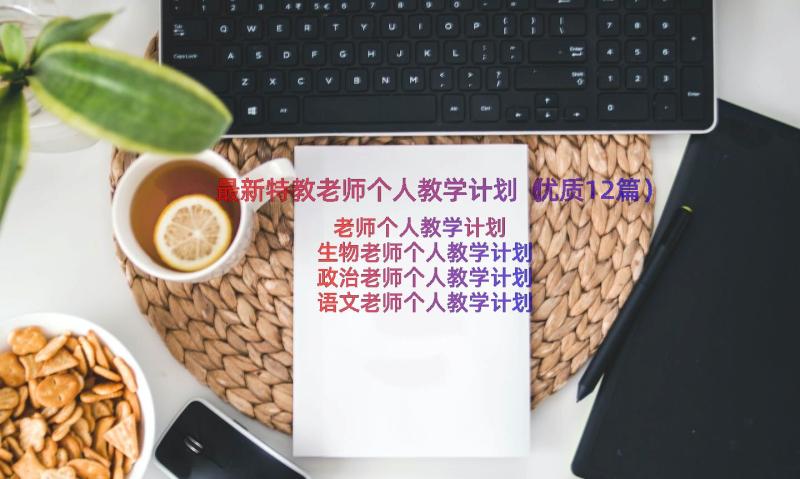 最新特教老师个人教学计划（优质12篇）