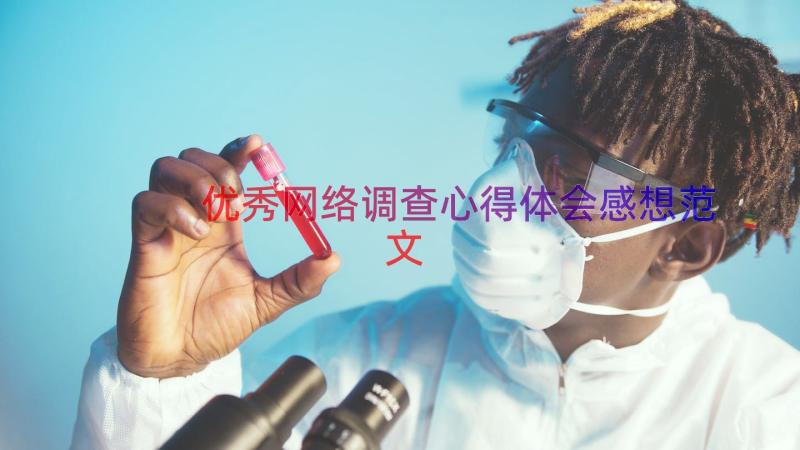 优秀网络调查心得体会感想范文（13篇）