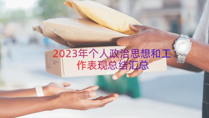 2023年个人政治思想和工作表现总结（汇总17篇）