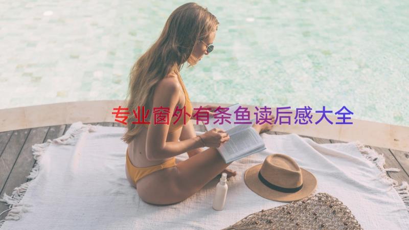 专业窗外有条鱼读后感大全（14篇）