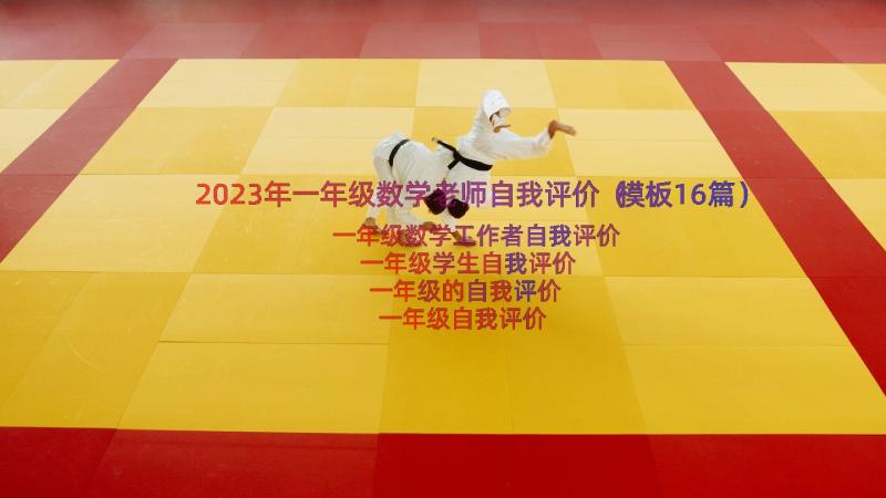 2023年一年级数学老师自我评价（模板16篇）