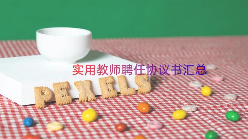 实用教师聘任协议书（汇总16篇）