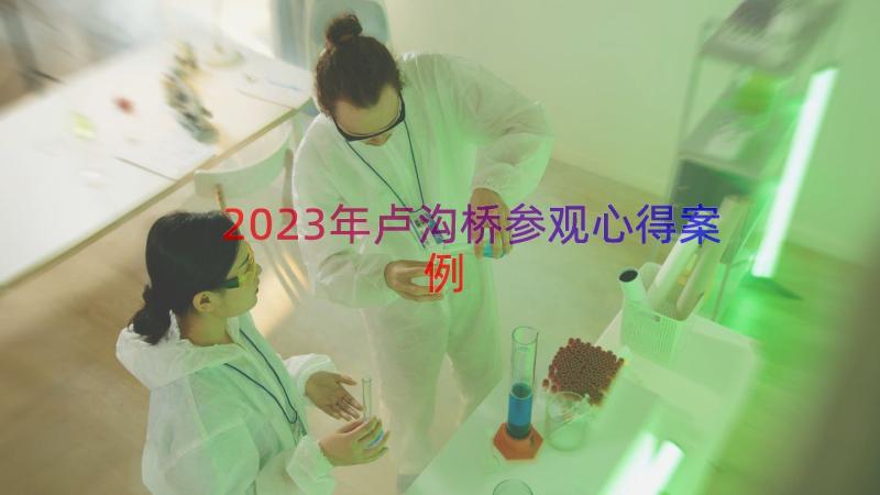 2023年卢沟桥参观心得（案例17篇）