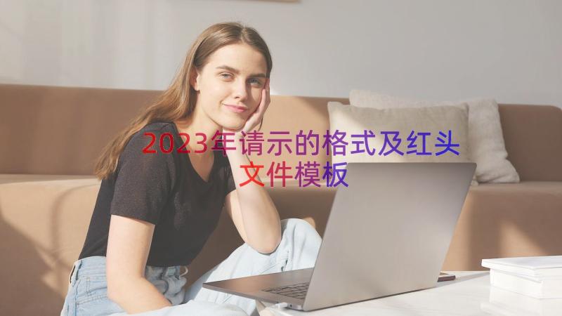 2023年请示的格式及红头文件（模板14篇）