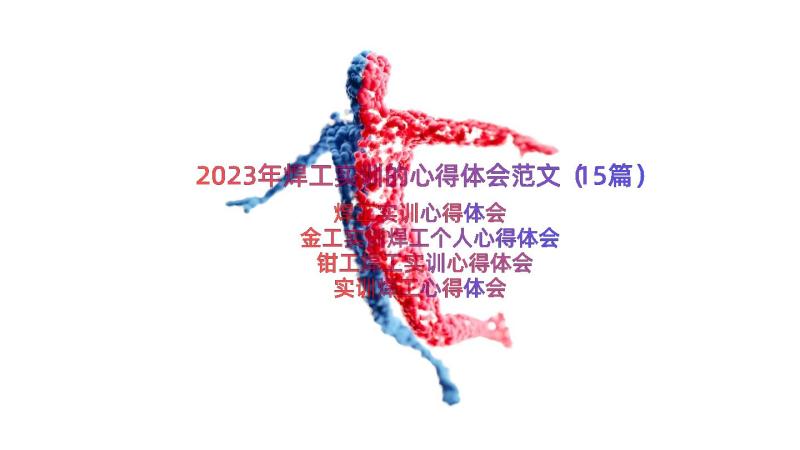 2023年焊工实训的心得体会范文（15篇）