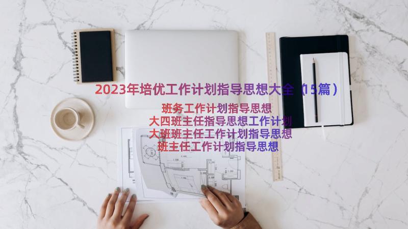 2023年培优工作计划指导思想大全（15篇）