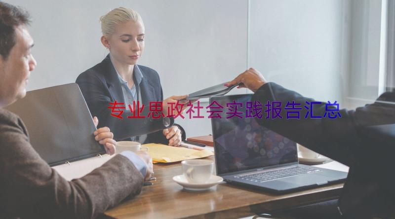 专业思政社会实践报告（汇总15篇）